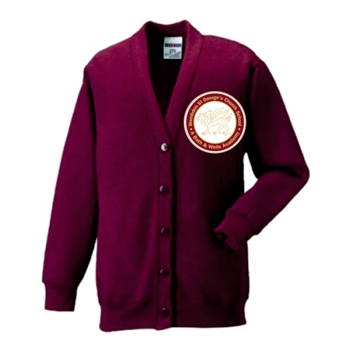Wembdon St. Georges Cardigan (adult sizes made to order)
