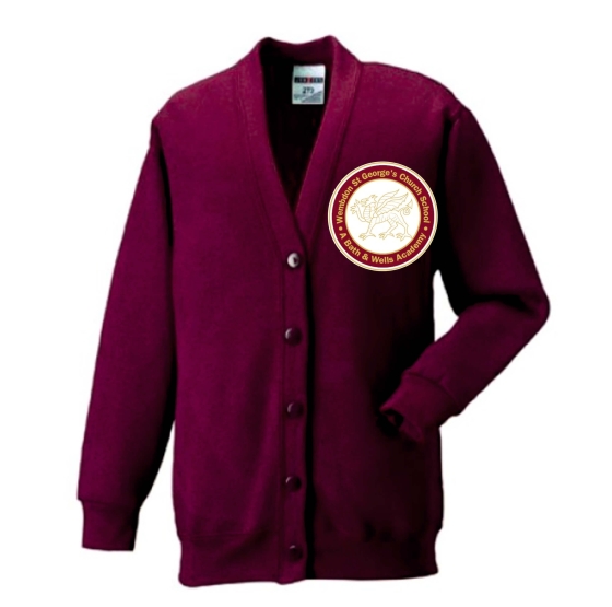 Wembdon St. Georges Cardigan (adult sizes made to order)