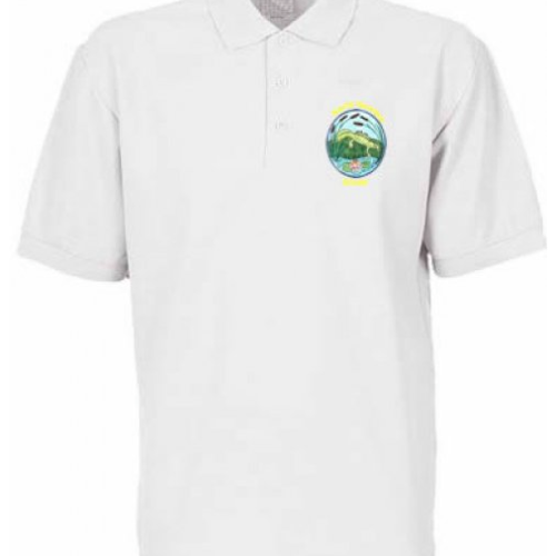 North Newton White Poloshirt