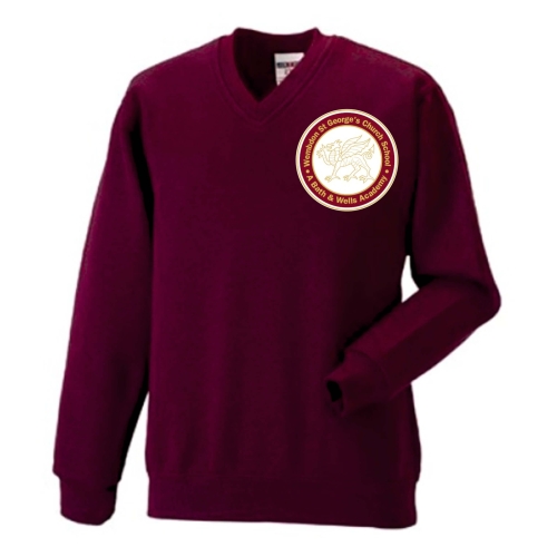 Sale Wembdon St. Georges V-Neck Sweatshirt (while stocks last)