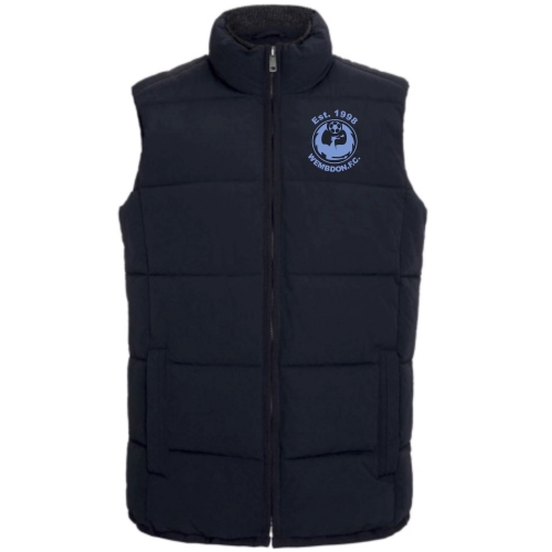 Wembdon FC Unisex Bodywarmer R88/R88B