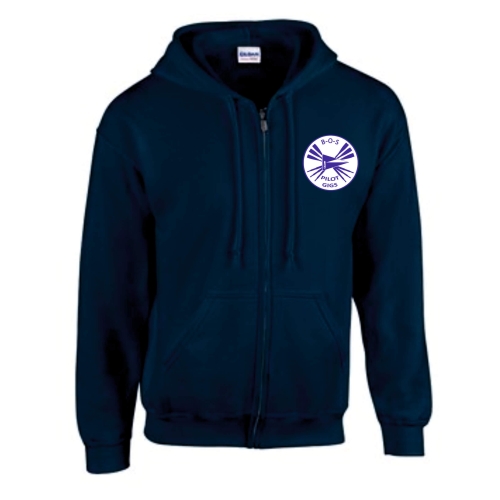BOS Pilot Gigs Zip Hoody - GD58