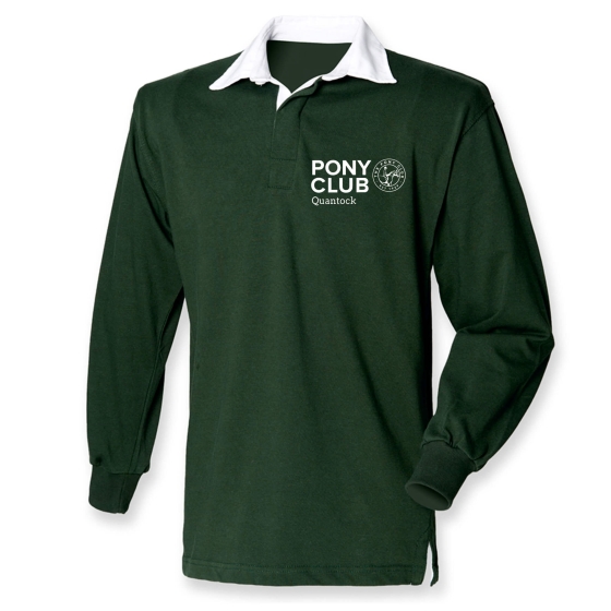 Quantock Pony Club Unisex Rugby Shirt - UC402