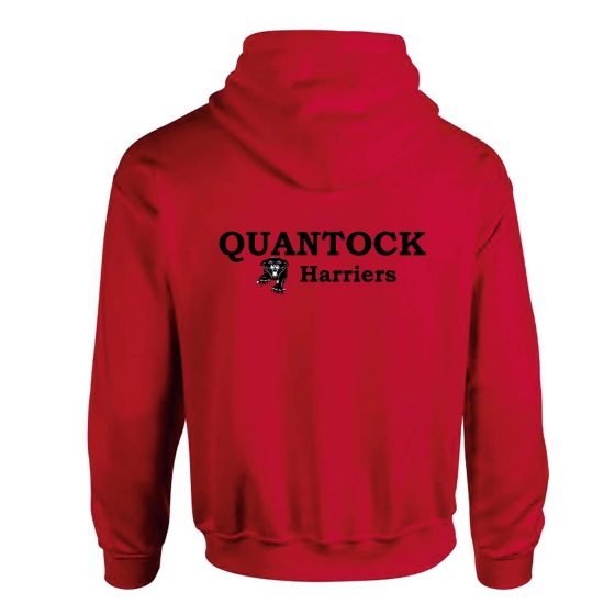 Quantock Harriers Hoody - GD57 - Black OR Red - Image 2