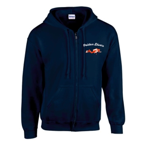 Polden Divers Zip Hoody - JH050/JH050B