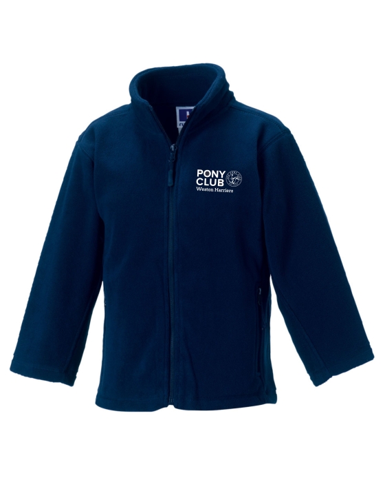 Weston Harriers Childrens Navy Fleece 8700B