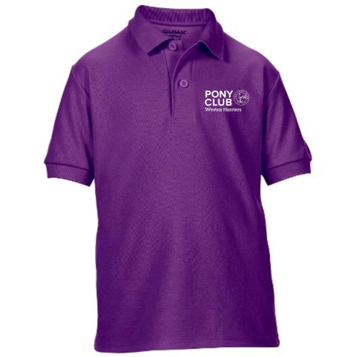 Weston Harriers Childrens Polo Shirt GD40B