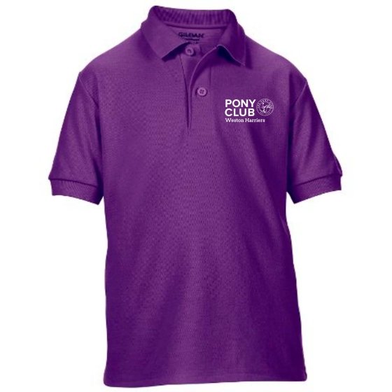 Weston Harriers Childrens Polo Shirt GD40B