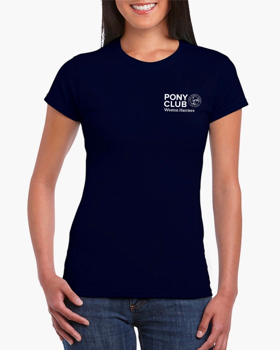 Weston Harriers Ladies T-shirts GD72 - Image 2