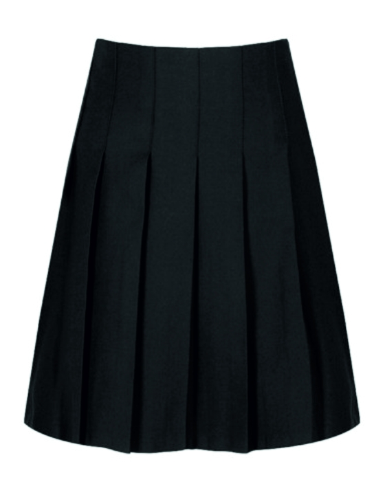 Middlezoy School Stitched Down Grey Pleat Skirt