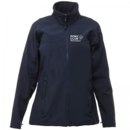 Weston Harriers Ladies Navy Soft-shell TRA645