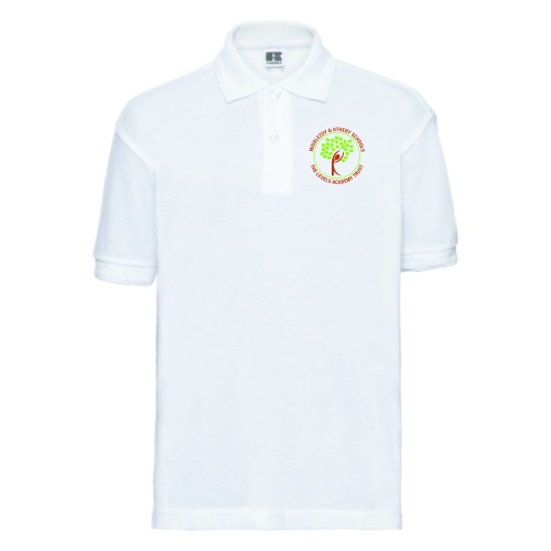 Middlezoy School Children's White Polo Shirt