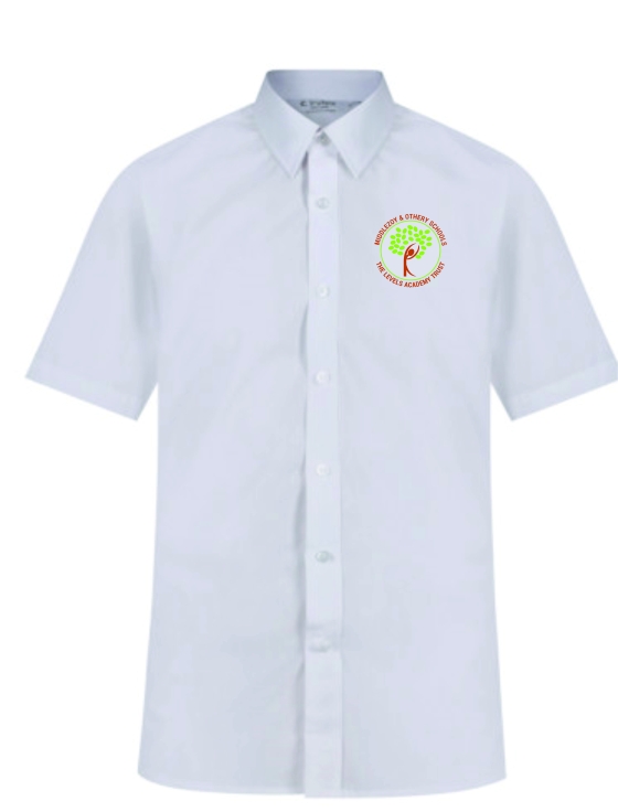 Middlezoy White Short Sleeve Shirt (Twin Pack)