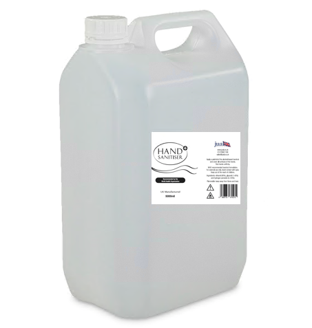 WHO Approved 80% Alcohol Hand Sanitiser 5Ltr