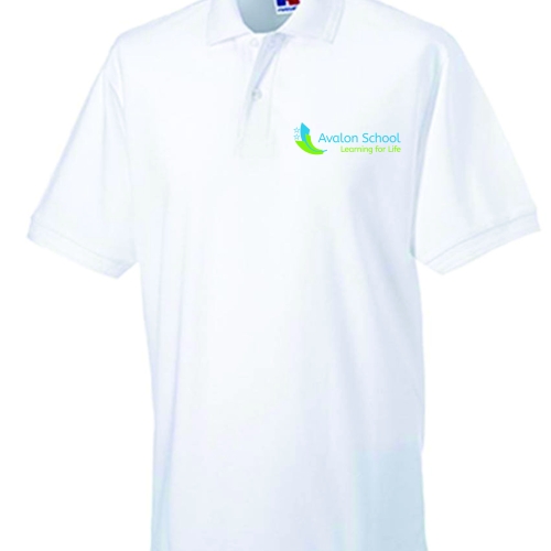 Avalon School - Polo - White