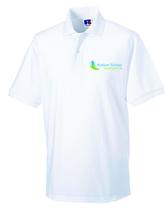 Avalon School - Polo - White