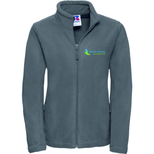Avalon School - Adult’s Fleece – Grey