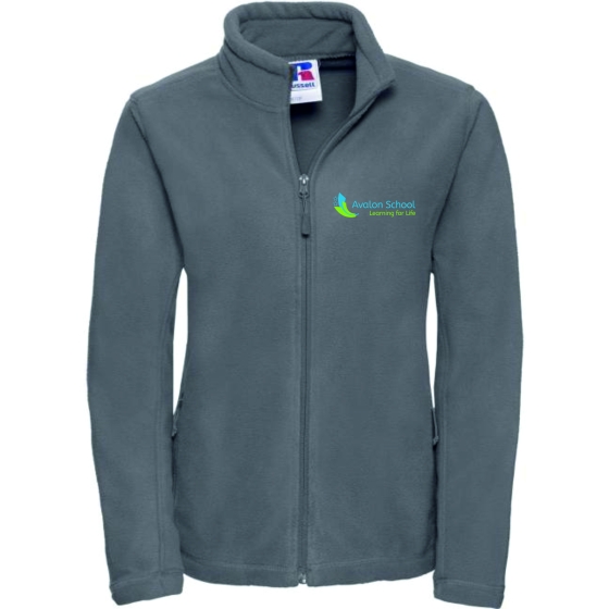 Avalon School - Adult’s Fleece – Grey