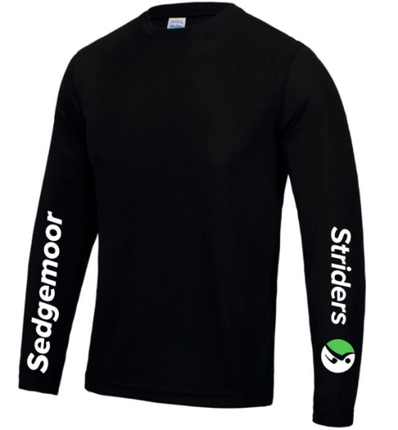 Sedgemoor Striders Long Sleeve Cool T - Image 2