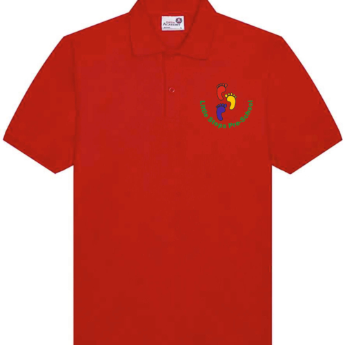 Little Steps Nursery Poloshirt Red