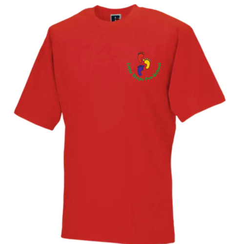 Little Steps Nursery T Shirt Red