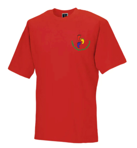 Little Steps Nursery T Shirt Red