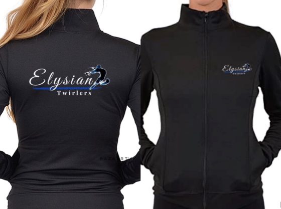 Elysian Twirlers Children's Jacket - Black LV873B