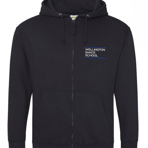 Wellington Dance Kids Zip Hoody Black JH050B