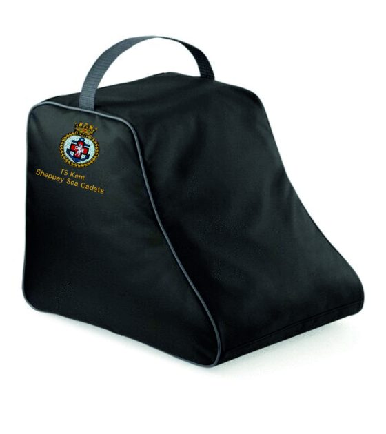 Sheppey Sea Cadets Boot Bag - Black QD085