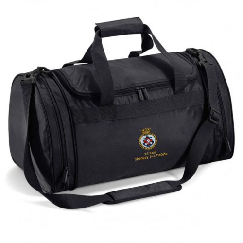 Sheppey Sea Cadets Holdall Bag - Black QD70