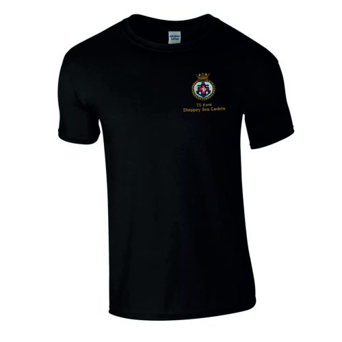 Sheppey Sea Cadets T-Shirt - Black GD02
