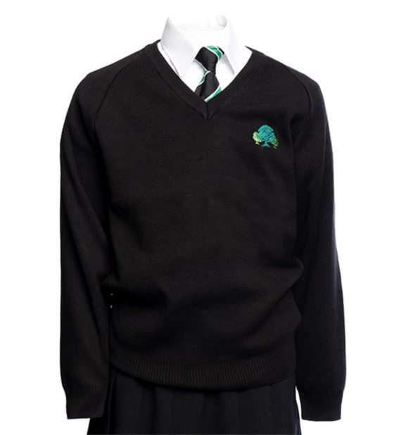Monkton Wood Unisex VNeck Jumper - Heavyweight