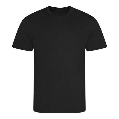BOS & Highbridge Sea Cadets Black Cool Tee JC001 (NO EMBROIDERY)