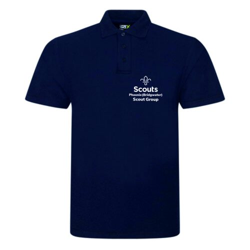 Phoenix Scouts Adult Polo, Navy RX101