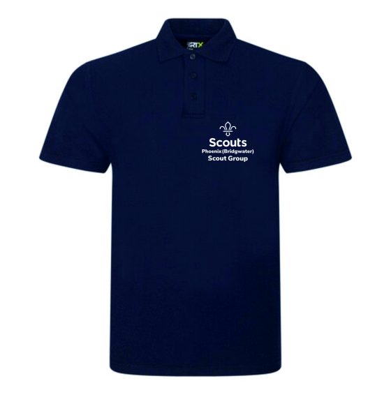 Phoenix Scouts Adult Polo, Navy RX101