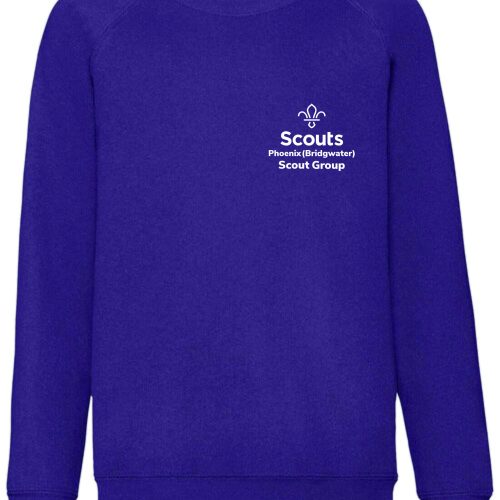 Phoenix Scouts Sweatshirt Child, Purple SS24B