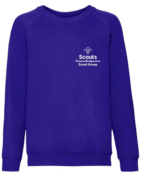 Phoenix Scouts Sweatshirt Child, Purple SS24B