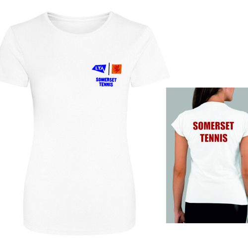 Ladies T-shirt JC005 White- Som LTA