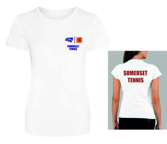 Ladies T-shirt JC005 White- Som LTA
