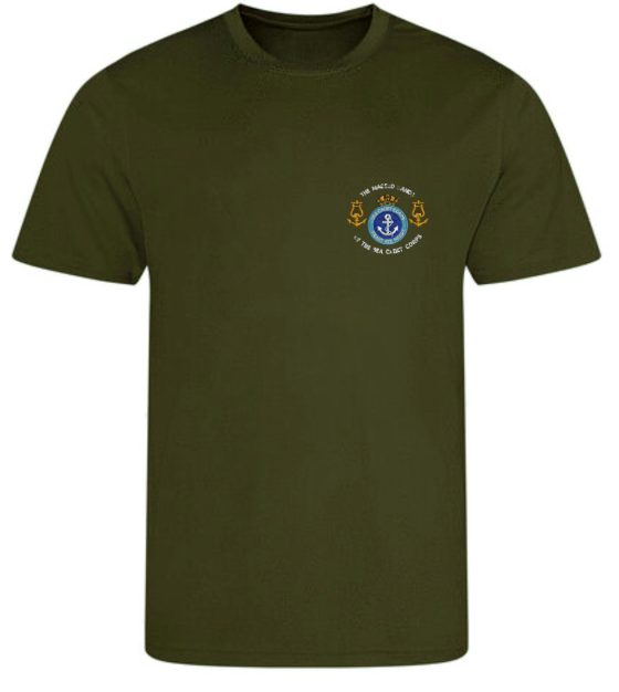 The Massed Band Cool T Shirt - Bottle Green JC001 - Image 2