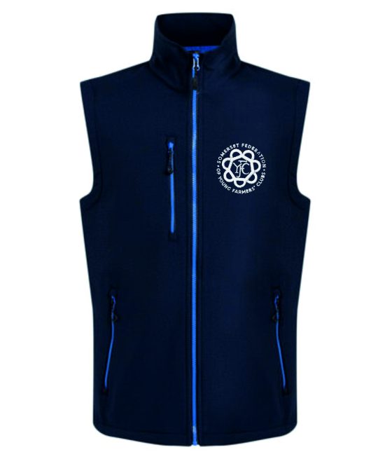 Somerset YFC Softshell Gilet TRA915
