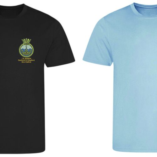T.S Anson D&C Sea Cadets Adult Cool T-shirt JC001 EMB LB