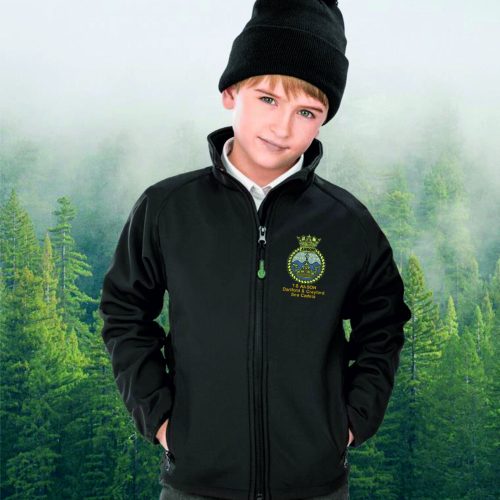 T.S Anson D&C Sea Cadets Kids Softshell Jacket R901B EMB LB