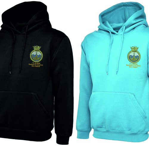 T.S Anson D&C Sea Cadets Adult Hoody UC502 EMB LB