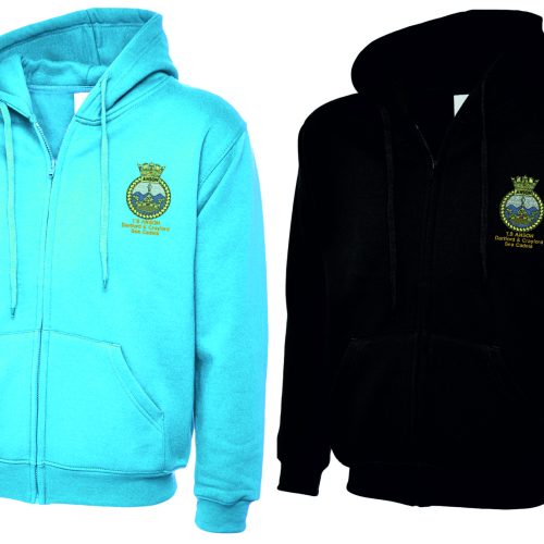 T.S Anson D&C Sea Cadets Kids Zip Up Hoody UC506 EMB LB