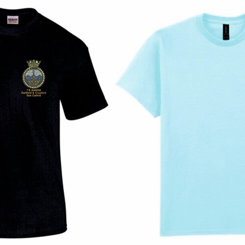 T.S Anson D&C Sea Cadets Adult T-shirt GD02 EMB LB