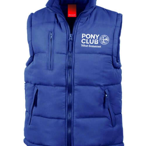 West Somerset Pony Club Bodywarmer - R88/R88B