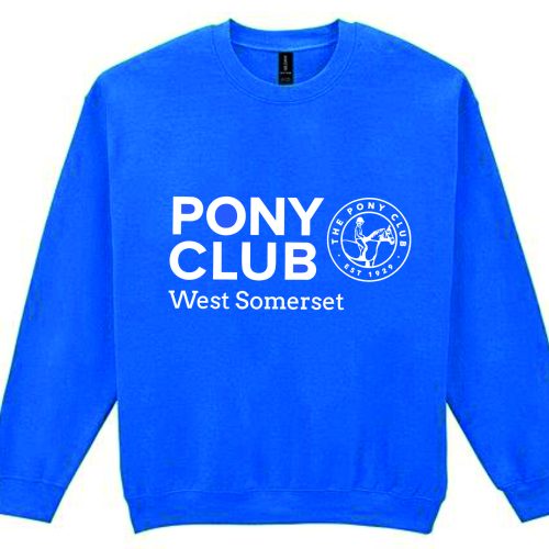 West Somerset Pony Club Sweatshirt - GD56/GD56B