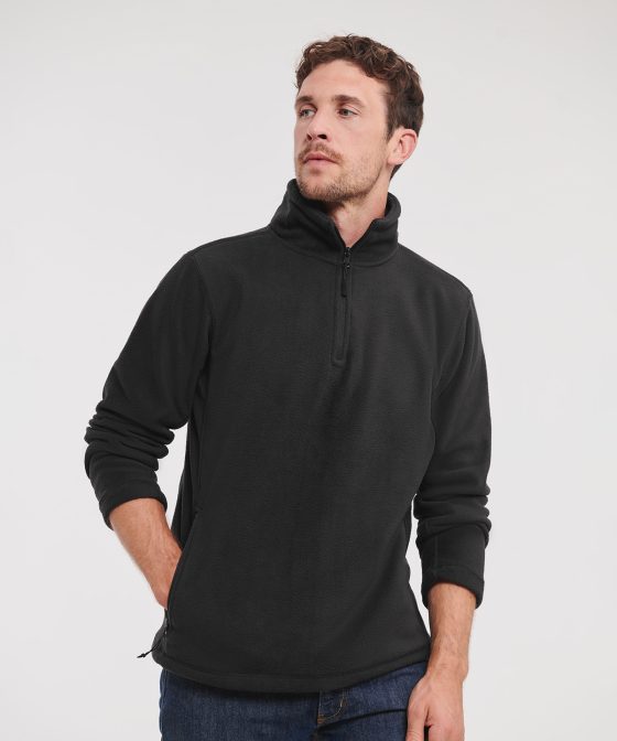 �-zip outdoor fleece