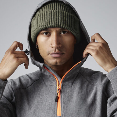 Wind-resistant breathable elements beanie